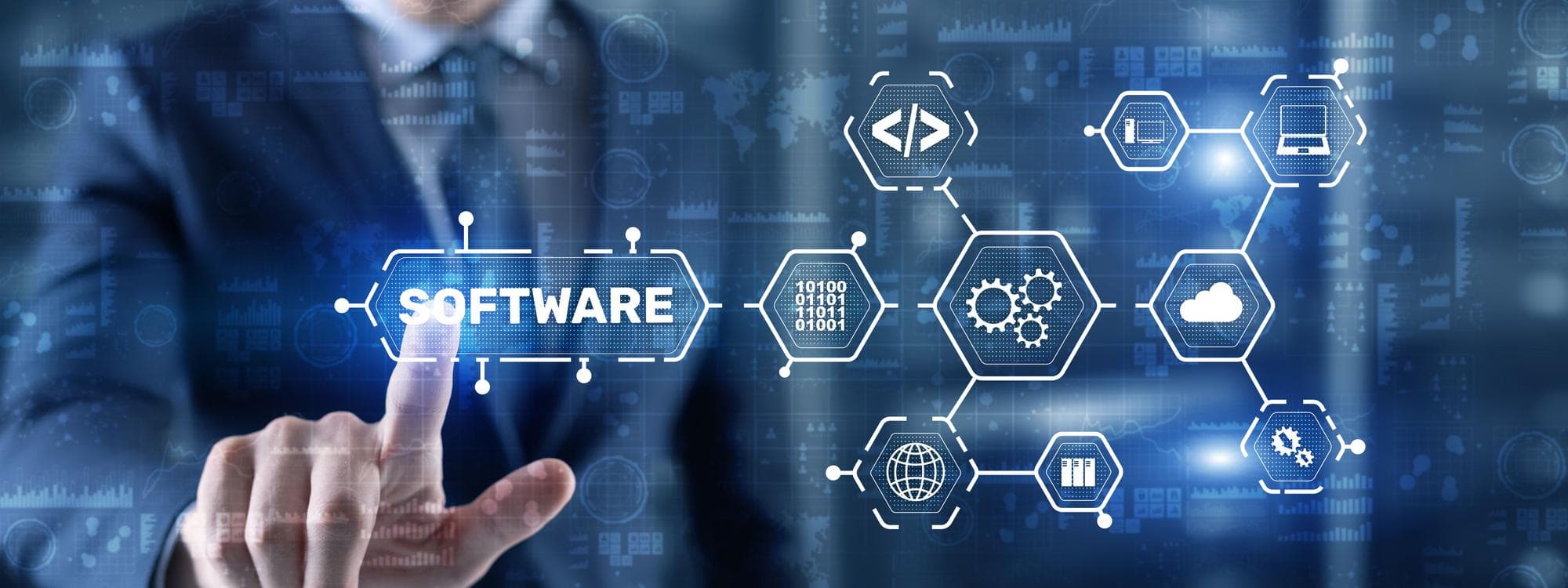 Custom software development services including web applications, mobile apps, backend systems, and enterprise solutions tailored to business workflows