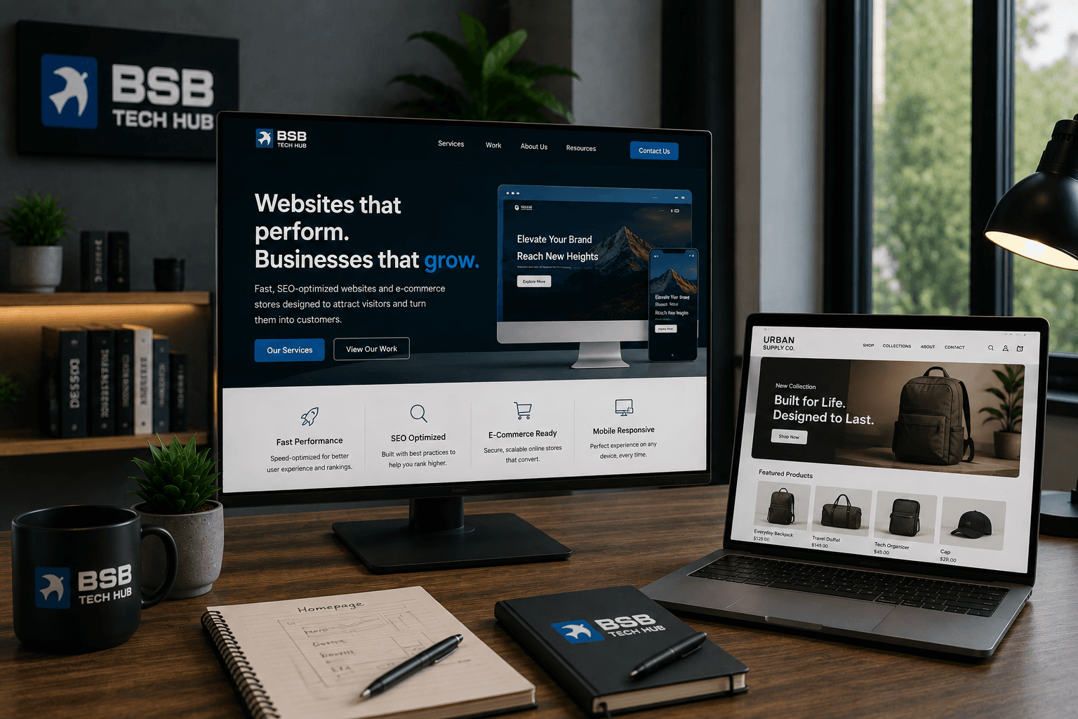 Websites & E-Commerce